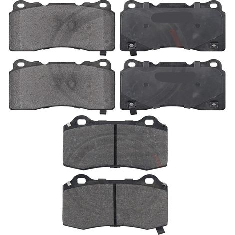KIT PASTIGLIE FRENO ANTERIORI E POSTERIORI compatibile con SUZUKI SWIFT V (AZ) / PASTIGLIE FRENANTI AUTO OEM P 16 013,P 79 029 / SOSTITUZIONE DIRETTA / BASSA POLVERE / SILENZIOSO
