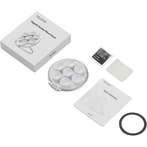 Magnetische Saugnapf-Handyhalterung, faltbarer Handyhalter, Tisch-Handyständer mit