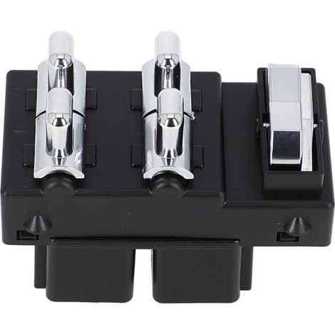 Interrupteur de lève-vitre électrique automobile F8VZ-14529-AA, compatible avec les modèles Ford et Lincoln de 1998 à 2002, commande le fonctionnement des vitres électriques, facile à utiliser. (1/4)