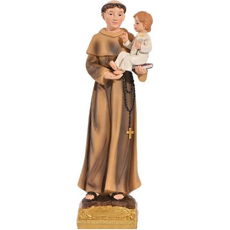 Heiliger Vater mit heiligem Sohn – Statue des Heiligen Antonius – Jesuskind