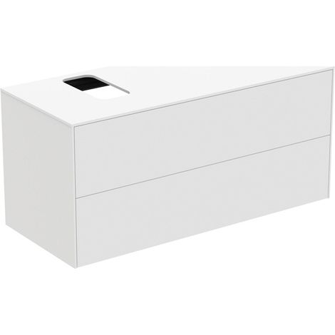 IS Obere Schubladenfront Conca f. WTU 1180x267mm Weiß, Alte Nr.2019