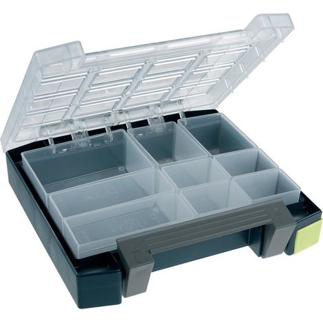 raaco Boxxser 55 4x4-0 Coffret de rangement (l x H x P) 241 x 55 x 225 mm Nombre de compartiments: 0 Contenu 1 pc(s) (1/2)