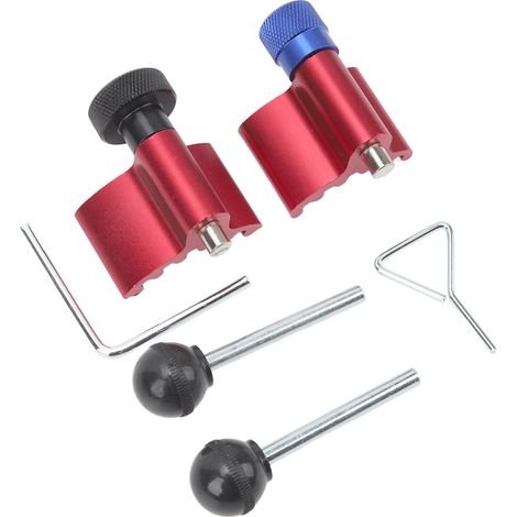 Ortviai Kit d’outils de calage moteur diesel pour véhicules VW, Audi, Seat, Skoda – en acier robuste, 6 pièces
