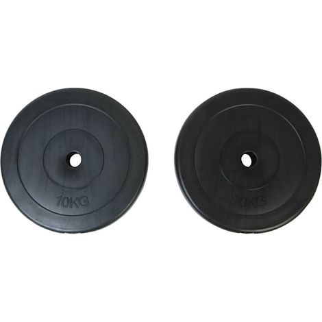 Maison Exclusive - Gewichte 2 Hantelscheiben 10kg (1/2)