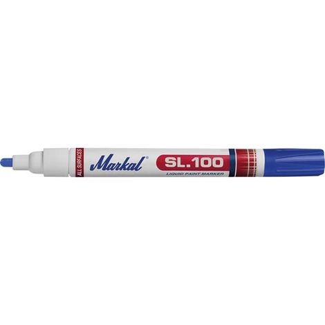 Marcador industrial de 3 mm azul