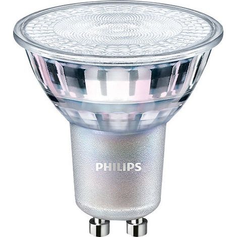 Ampoule LED Spot GU10 50W Blanc Chaud, Verre, Lot de 2 (1/4)