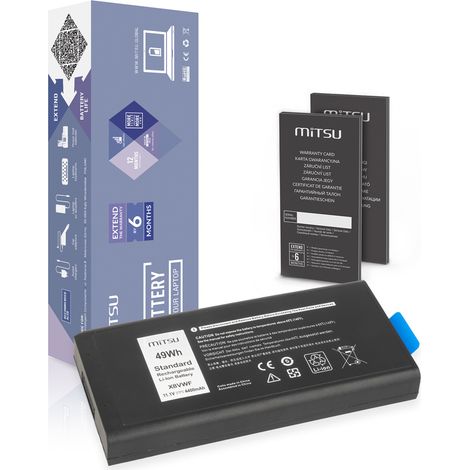Batteria X8VWF per Dell Latitude 14 Rugged 5404 5414 7404 7414 (1/5)