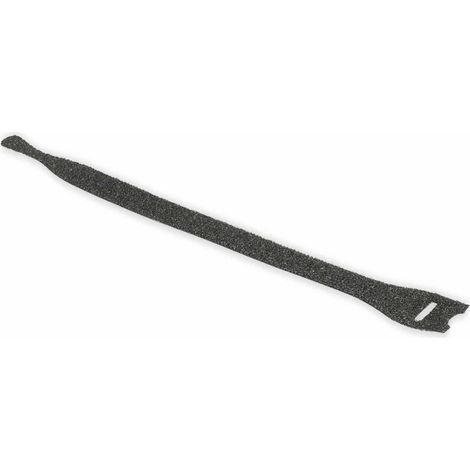 HellermannTyton Klettkabelbinder zum Bündeln Haft- und Flauschteil (L x B) 150 mm x 12.5 mm Schwar (1/5)