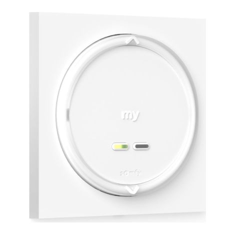 Comando A Parete Amy 2 Modes Io + Cornice Quadrata SOMFY 1871096