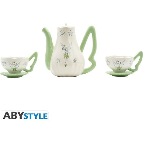 TETERA CON JUEGO DE TAZAS CAMPANILLA DISNEY