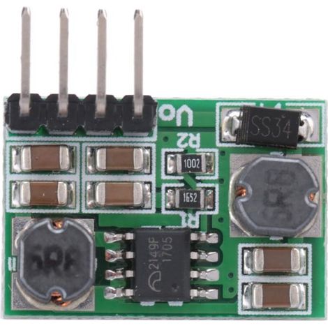 Module Convertisseur Tension Dc-Dc Buck-Boost - Entrée 0 9 À 6 V - Sortie 3 3 V - Pour Équipement Alimenté Par Batterie - 1 Pièce (1/5)