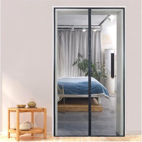Moustiquaire magnétique – 90x210 cm – Auto-fermeture – Aimants puissants – Enfants et animaux (1/5)