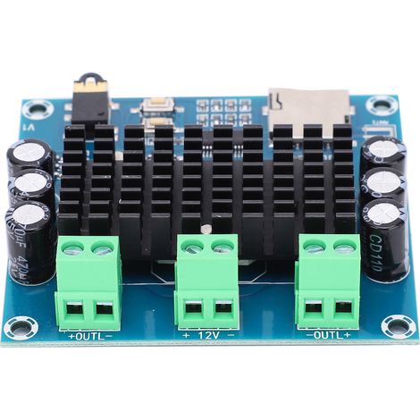 Carte Amplificateur Audio Bluetooth 5.0, Module Stéréo 2 Canaux Haute Fidélité Puissant