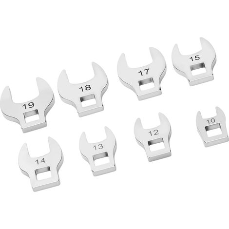 Jeu de clés mixtes à cliquet robustes et ergonomiques pour une prise en main confortable et plus de sécurité lors d'une utilisation prolongée des appareils d'entretien du véhicule (1/4)