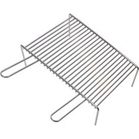 1PZ GRIGLIA PESANTE CON PIEDI 2 MANICI - cm.70x33x9h.
