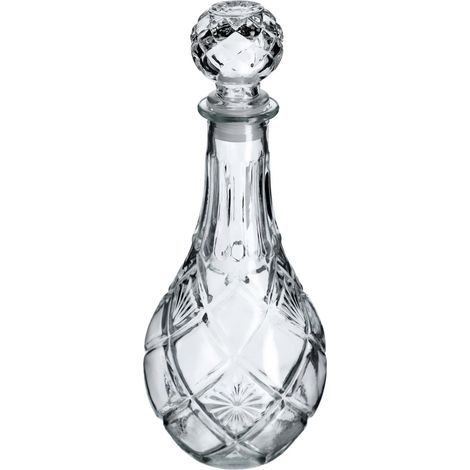KADAX Dekanter für Getränke, Stilvolle Whiskykaraffe für Männer 0.8L (1/5)