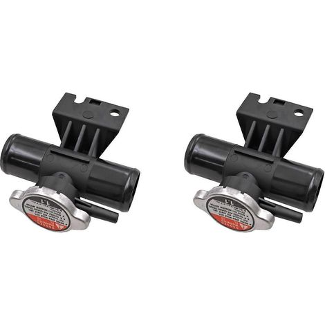 2 raccords de remplissage de radiateur avec bouchon et tuyau d'eau 1350A043 pour Mitsubishi Lancer Outlander Galant Fortis ASX 4B11 (1/5)