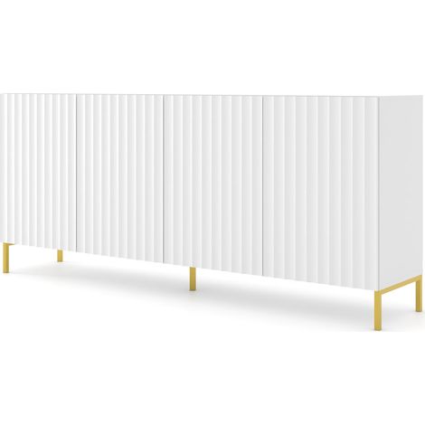 CREDENZA WAVE CABINET 200 4D BIANCO OPACO (1/5)