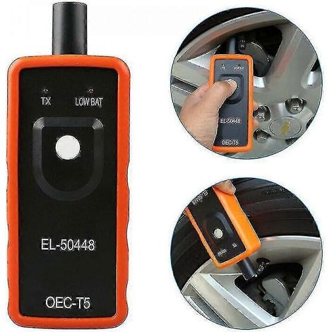 Outil de réinitialisation TPMS EL-50448, outil de réapprentissage du capteur de pression des pneus pour véhicules GM (1/4)