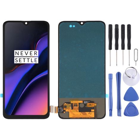Compatible with the LCD touchscreen for OnePlus 6T A6010 A6013 (Color: Black) (1/4)