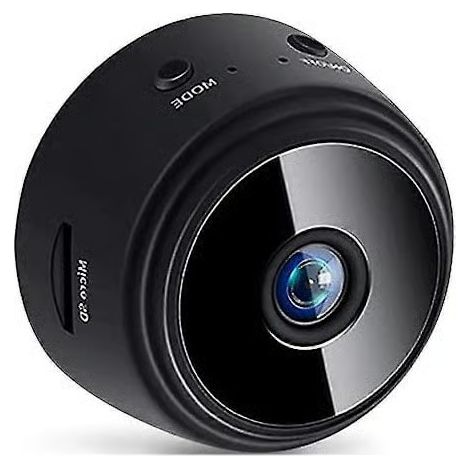 Caméra Extérieure Sans Fil, Nichoir avec Caméra 720p Vision Nocturne Caméra Wifi, Noir (1/5)