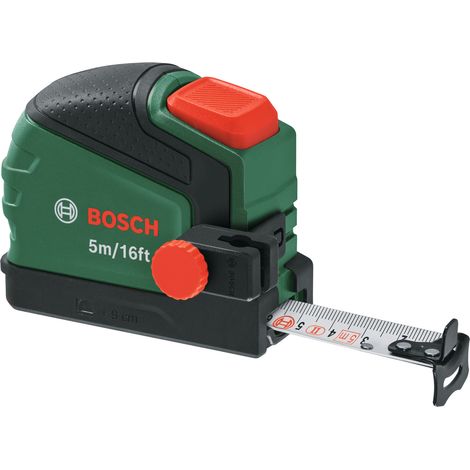 Bosch Hand Tools Tape Measure 5 m / 16 ft + Pencil Clip 1600A02Z9Y (1/5)