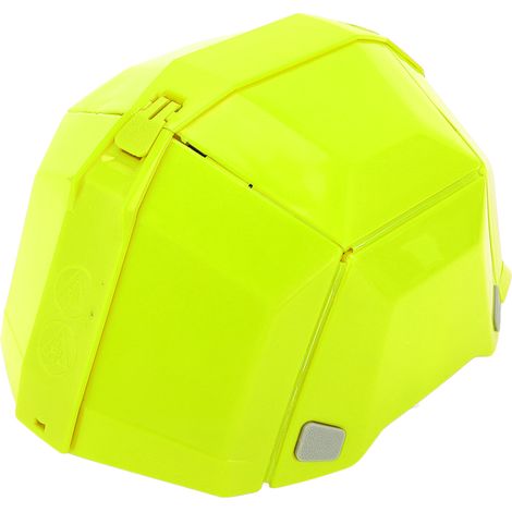 Casque Pliable Haute Résistance en Plastique Protection Tête Chapeau de Sécurité Travail Extérieur Sport Voyage Vert (1/5)