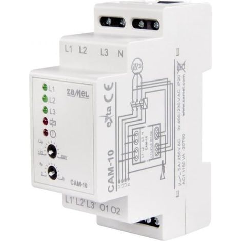Digitaler Spannungsasymmetriesensor mit Schützstatusüberwachung CAM-10 EXT10000234