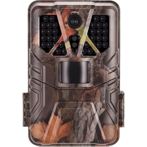 Caméra Faune Sauvage Caméra Infrarouge Extérieure for La Faune, 36mp, 4k, Vision Nocturne, 0.2s, Activation par Le Mouvement, Étanche, Piège À De Jardin, Grand Angle Surveillance Fiable Précise (1/5)