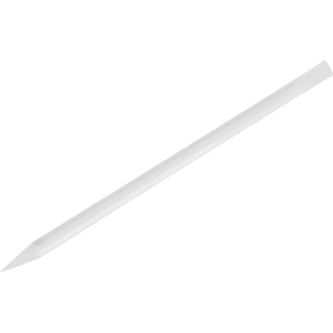 Bâtonnet de colle en plastique blanc transparent, à embout pointu ou plat. (1/5)