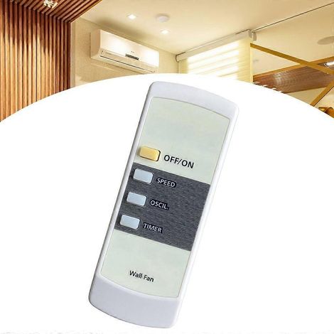Télécommande universelle sans fil pour ventilateur de plafond et ventilateur mural (1/4)