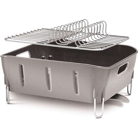 Simplehuman - Escurreplatos 370x326x172 mm, gris KT1106 (1/5)