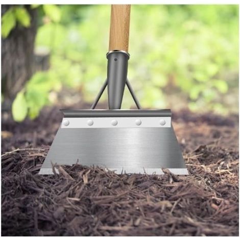 Pelle de Jardin - Multifonctionnelle - Acier Inoxydable - 20cm - Durable - Outil de Désherbage Multicolore PELLE (1/4)