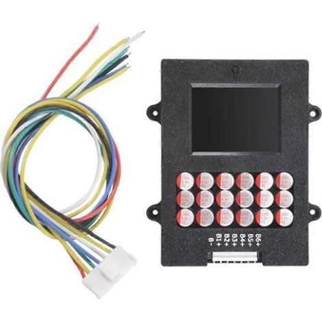 Équilibreur actif 6S au titanate de lithium avec affichage de la tension TFT, testeur de tension de batterie LTO 5 A, égaliseur de transfert d'énergie (1/5)