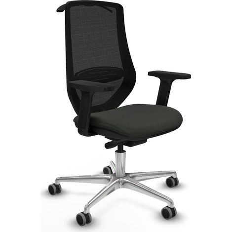 Piqueras-y-crespo Mardos Silla de oficina negra confortable (1/3)