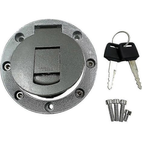 Cerradura de tapa del tanque de combustible para Tzr125 Tzm150 Fzr250 Fzr400 Yzf R1 R6 600 Tdm850 Tdm900 Trx850 Fj1200 - haoyi (1/5)