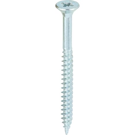 TIMco Twin Thread Zinc Countersunk Woodscrew 8 x 2 Qty 200