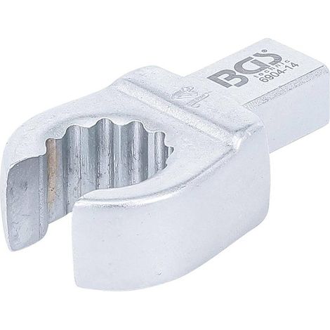 Clé Annulaire Ouverte 14 mm - Empreinte 9 x 12 mm - Acier Résistant - Précision et Durabilité, Zones Difficiles - D-Work (1/5)