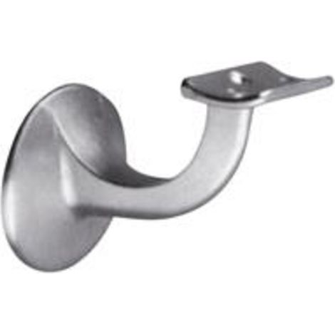 Support de rampe VA avec plaque murale D. 55 mm, repose incurvé (1/3)