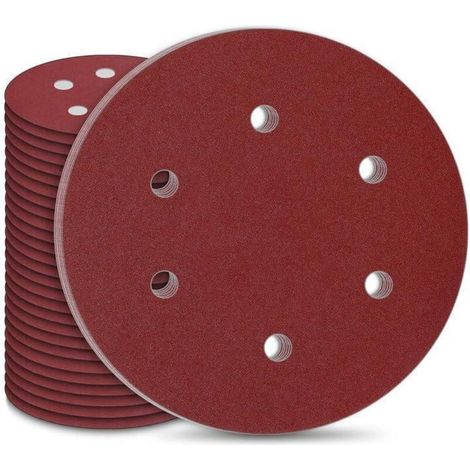Schleifpapier 225mm Klett 30 Stück Körnung Mix für Trockenbauschleifer (1/5)