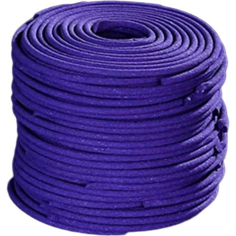 24 spirales d'encens pour salon, chambre, maison, salon de thé ou bureau-Purple (1/5)