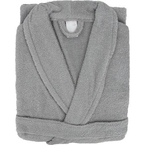 Peignoir de bain ALPHA col châle M