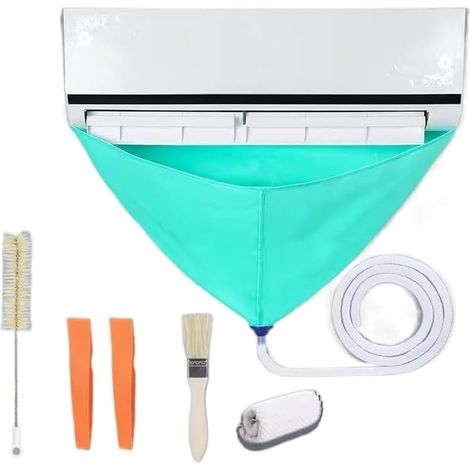 Générique Kit de Sac à Eau pour Le Nettoyage de climatiseur - Gardez Votre climatiseur Frais et Efficace, Outil d'entretien Facile à Nettoyer pour la Maison (Lot de 2) (1/5)