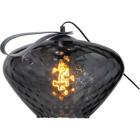 Lampe de table Porto Transportez-le avec un verre fumé Blossom - 4710-05-40-05-8 (1/2)