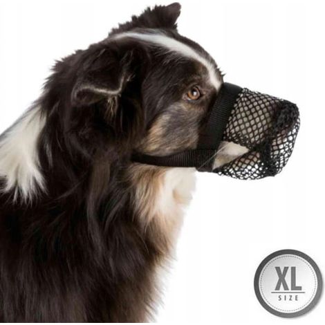 Muselière protégeant votre chien contre les déchets et les poisons Trixie XL