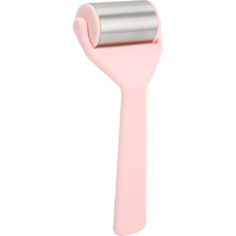 Rouleau de Massage Glacé en Acier Inoxydable pour le Visage et les Yeux - Rose (1/5)