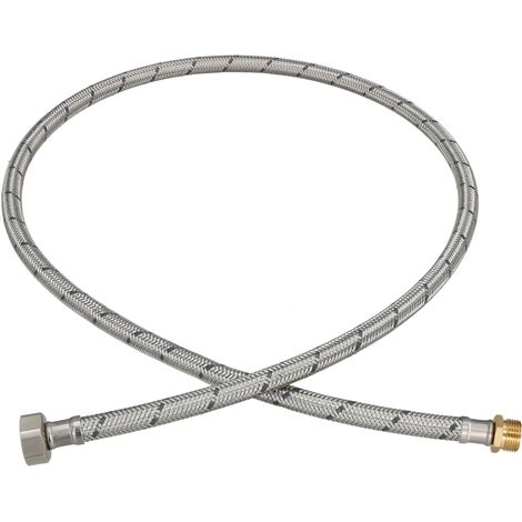 Connettore flessibile 3/8” 1/2” femmina-maschio 120 cm (1/5)