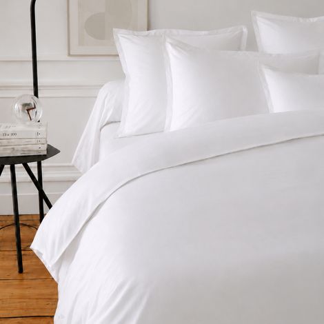 Parure de lit coton uni ALTO Taie 65x65 cm 120x150 cm (1/5)