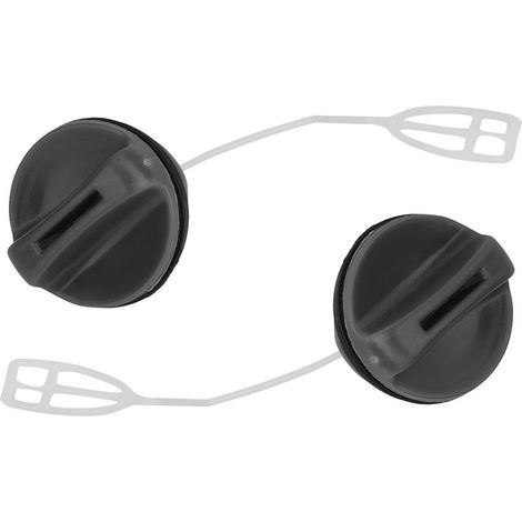 Lot de 2 bouchons de réservoir pour tronçonneuse HUSQVARNA 340 345 346 350 353 362 365 371 – Nylon durable – Remplacement de haute qualité (1/5)