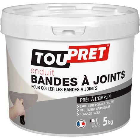 Toupret Die Essentials Spachtelmasse für Fugen und Glätten, 5 kg - Toupret